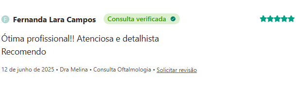 Avaliação de paciente no Doctoralia